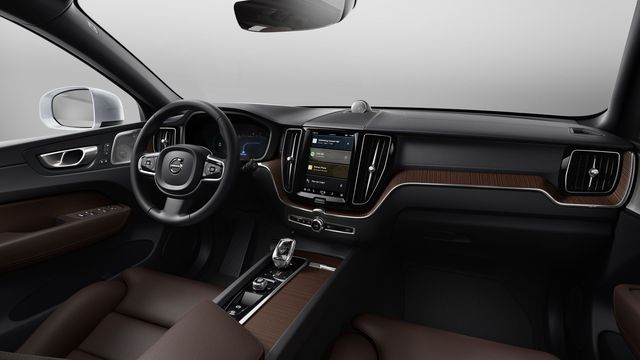 Không gian nội thất của Volvo X60 2023 tinh giản tối đa các nút bấm