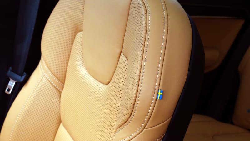 Ghế ngồi Volvo XC60 2023 bọc chất liệu da Nappa